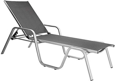 Kettler Advantage 0301214-0000 Basic Plus Stapelliege 202 x 70 x cm, silber/anthrazit im Sale